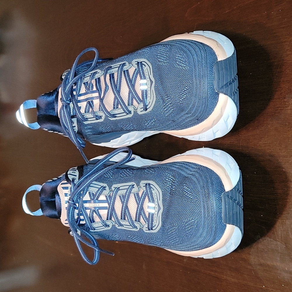 Hoka One One Womens Bondi 6 Running Shoes Sneakers Size 10